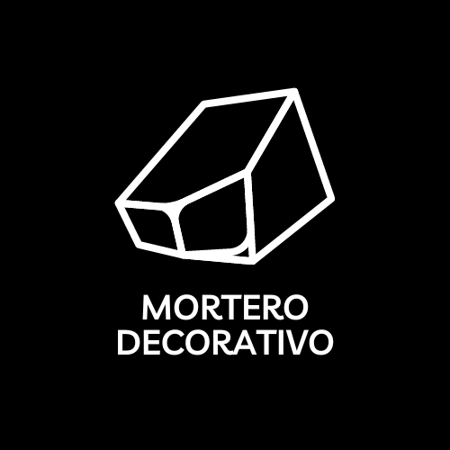 Logotipos Mortero decorativo