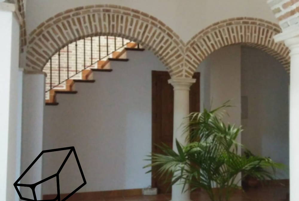casa en sevilla diseño de arcos con piedra artificial